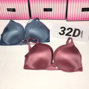 New ❤️2 Victoria Secret very sexy Push up Bra 32D